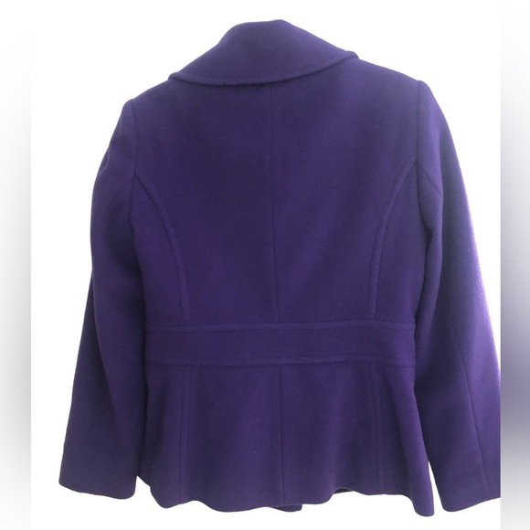 Wool Cashmere Double Breasted Size Medium Pea Coat - Picture 3 of 16